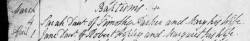 Taken on April 1st, 1810 in Shocklach and sourced from Certificate - Baptism.