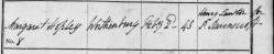 Taken in 1814 in Shocklach and sourced from Burial Records - Shocklach.