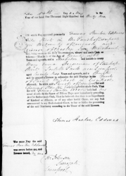 Taken on May 16th, 1832 and sourced from Certificate - Marriage.