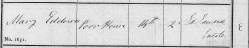 Taken on December 14th, 1839 in Brymbo and sourced from FindMyPast.co.uk.