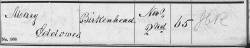 Taken on November 2nd, 1868 in Brymbo and sourced from Burial Records - Brymbo.