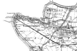 Taken in 1882 in Warrington and sourced from Old-Maps.co.uk.