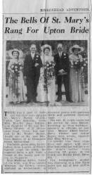 Taken in September 1949 in Upton and sourced from Newspaper - Joan & Walter Mather.
