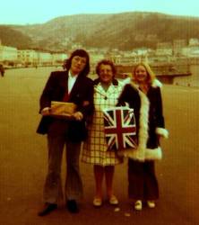Taken in April 1974 in Llandudno and sourced from Individual - Sue Robinson (nee Doxey).