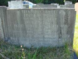 Taken on July 14th, 2007 at the Landican Cemetery and sourced from Headstone - Freda & Harry Dittmer.