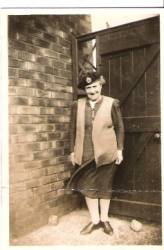 Taken about 1945 in Levenshulme and sourced from Individual - Sue Robinson (nee Doxey).