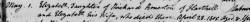 Taken on May 1st, 1805 in Harthill and sourced from Burial Records - Harthill.