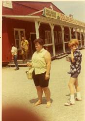 Taken in 1971 in Goldrush Junction, Pigeon Forge, Sevier County, Tennessee.