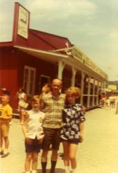 Taken in 1971 in Goldrush Junction, Pigeon Forge, Sevier County, Tennessee.