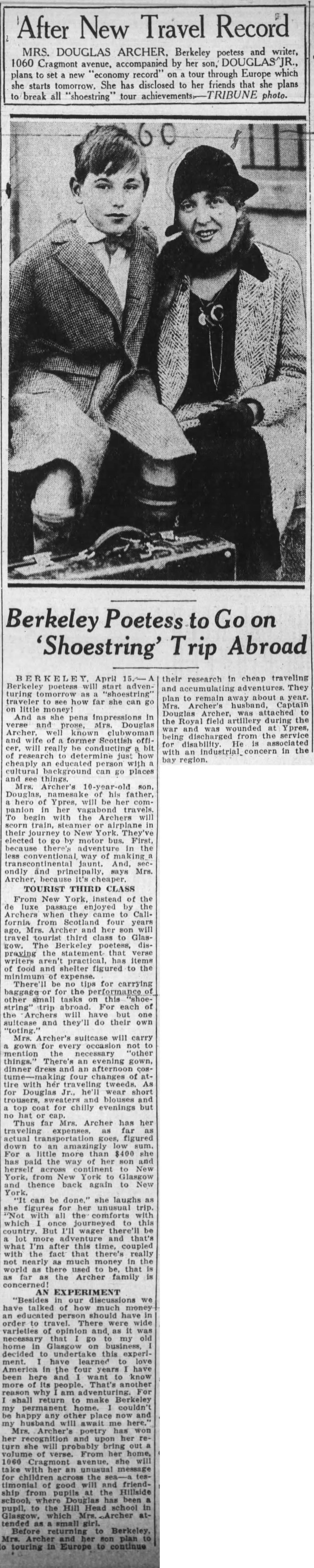 Taken in April 1931 and sourced from Shoestring trip article.