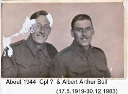 Taken in 1944 in Army and sourced from Brain Bull.