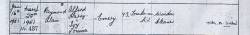 Taken on March 25th, 1951 in St.Mary Abbey Church, Nuneaton, Warwickshire and sourced from Nuneaton Library.