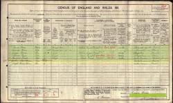 Taken in 5 Tunnel Cottages, Stockingford, Nuneaton, Warwickshire and sourced from Reg.Dist: 388 ED: 23 Piece: 18469.