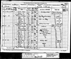 Taken in 24 Mammoth Street, Ashby-de-la-Zouch, Whitwick, Coalville, Leicestershire and sourced from RG 11 Piece: 3143 Folio: 125 Page: 25.
