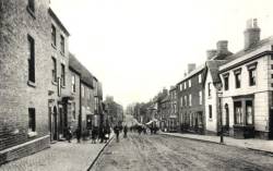 Taken in Welcome Street, Atherstone, Warwickshire and sourced from ourwarwickshire.org.