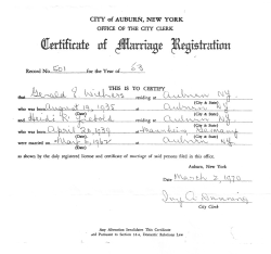 Taken on March 2nd, 1970 in Auburn, New York and sourced from City of Auburn.