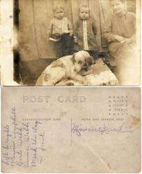 Taken about 1910 in Lewis County, Tennessee.