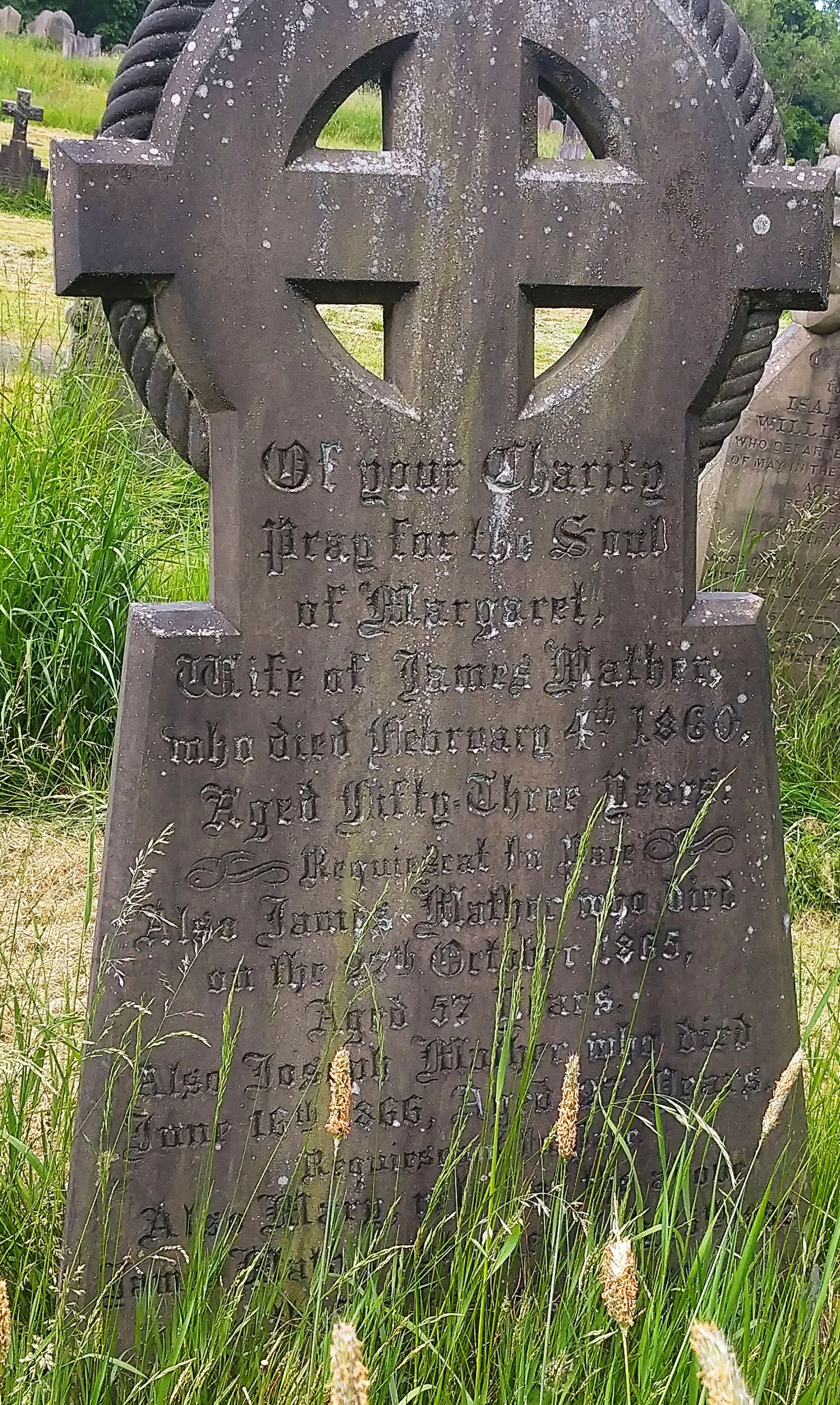 Taken at Tonge-with-Haulgh Cemetery and sourced from FindAGrave.