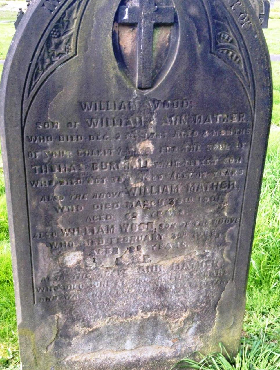 Taken at Tonge-with-Haulgh Cemetery and sourced from FindMyPast.co.uk.