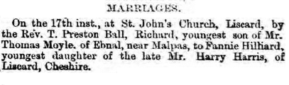 Taken on August 17th, 1870 in Liscard and sourced from Cheshire Observer.